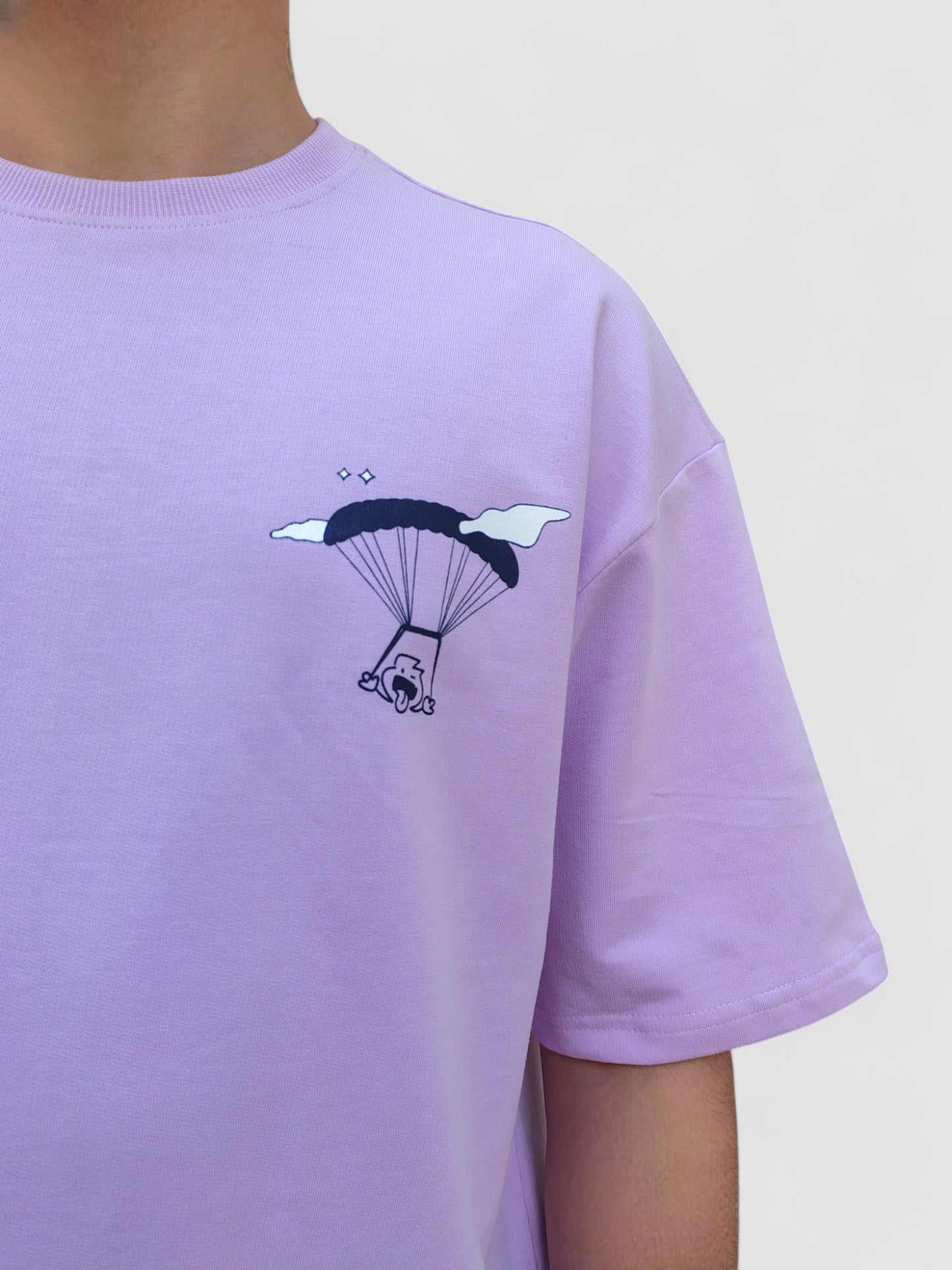 Lavender - High On Life Oversized T-shirt