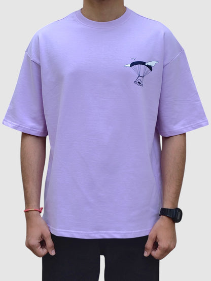 Lavender - High On Life Oversized T-shirt